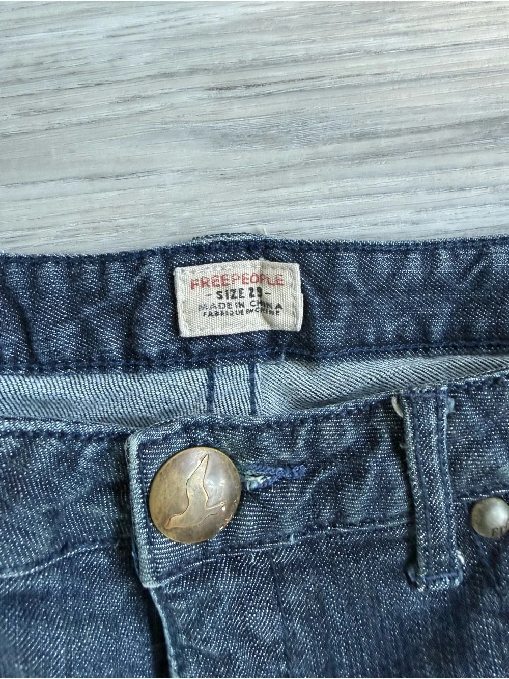 Free People straight leg